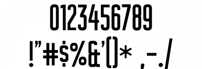 Sturkopf Grotesk Font OTHER CHARS