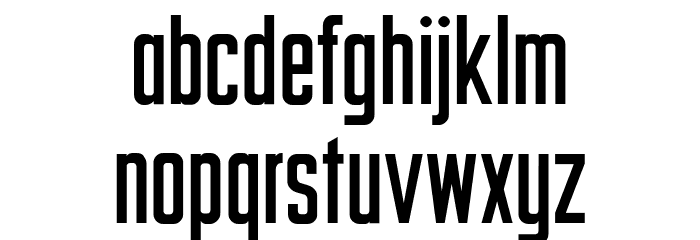 Sturkopf Grotesk Font LOWERCASE