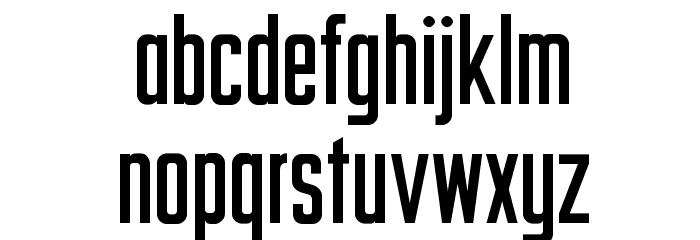 Sturkopf Grotesk Font LOWERCASE