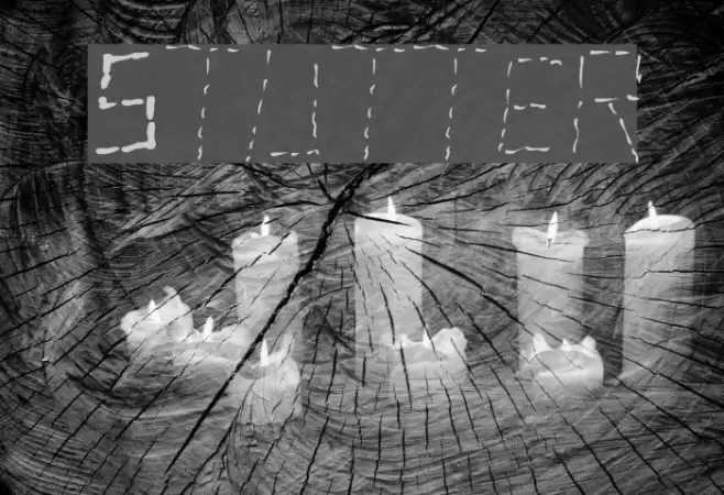 Stutter Font examples