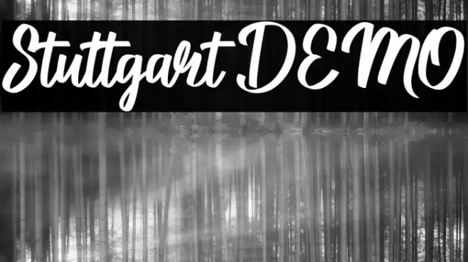 Stuttgart DEMO フォント examples