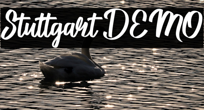 Stuttgart DEMO Font examples
