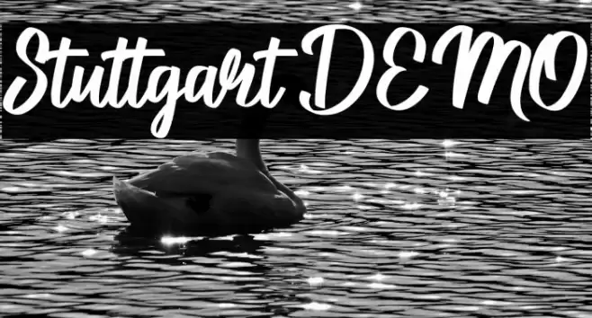 Stuttgart DEMO フォント examples