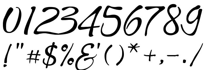 Stya Regular Font OTHER CHARS