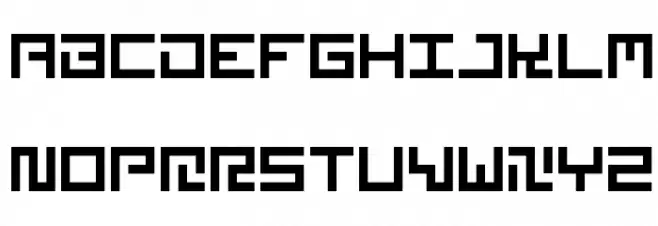 Styl Schriftart Groß