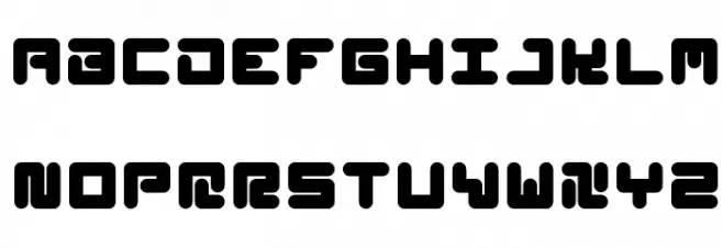 StylRound Bold Schriftart Groß
