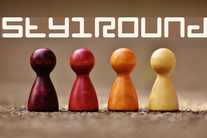 StylRound Font examples