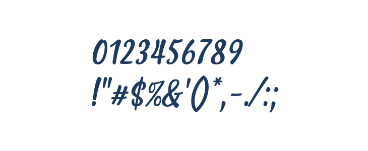 Styla Italic Other Characters