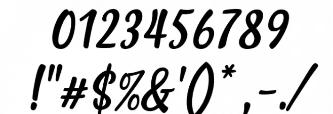 Styla Italic Font OTHER CHARS