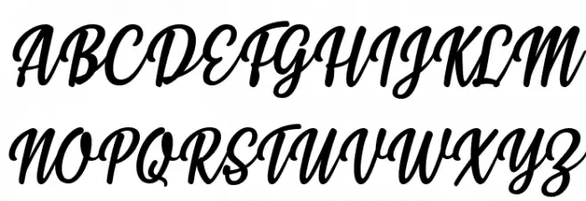Styla Italic Fonte MAIÚSCULAS