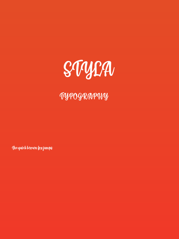 Styla Poster