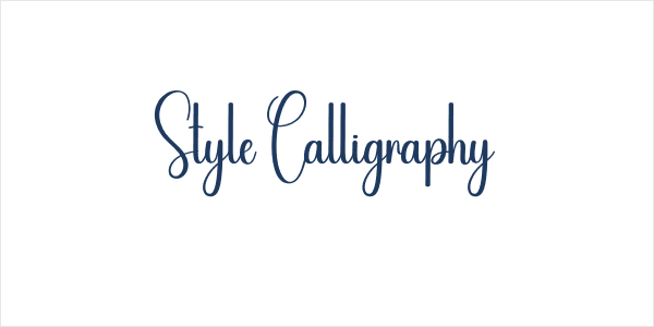 Style Calligraphy Logo