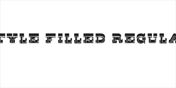 Style Filled Regular Logo