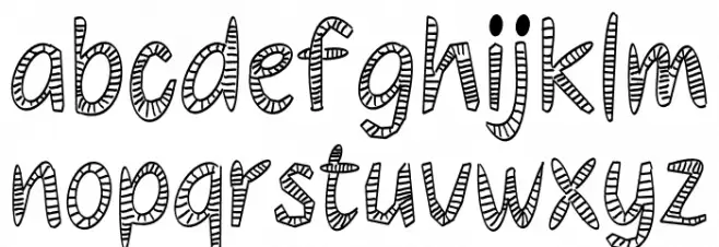 Style Font Schriftart Kleinbuchstaben