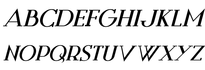 Style Queens Italic Font LOWERCASE