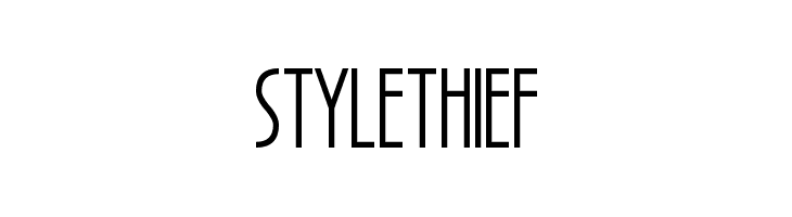 Style Thief  免费字体下载