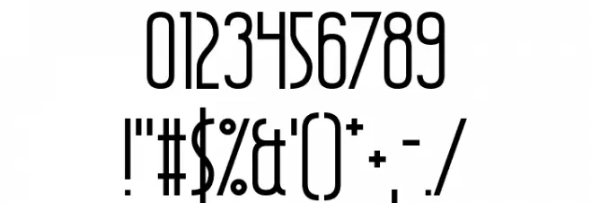 Style Thief Font OTHER CHARS