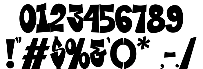 Style Wall Font OTHER CHARS