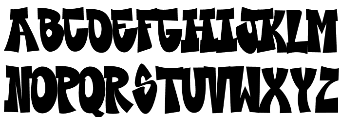 Style Wall Font UPPERCASE