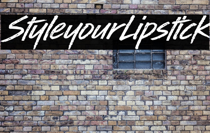 Style your Lipstick Example 1