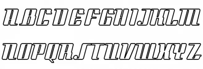 StyleLiner Шрифта ВЕРХНИЙ