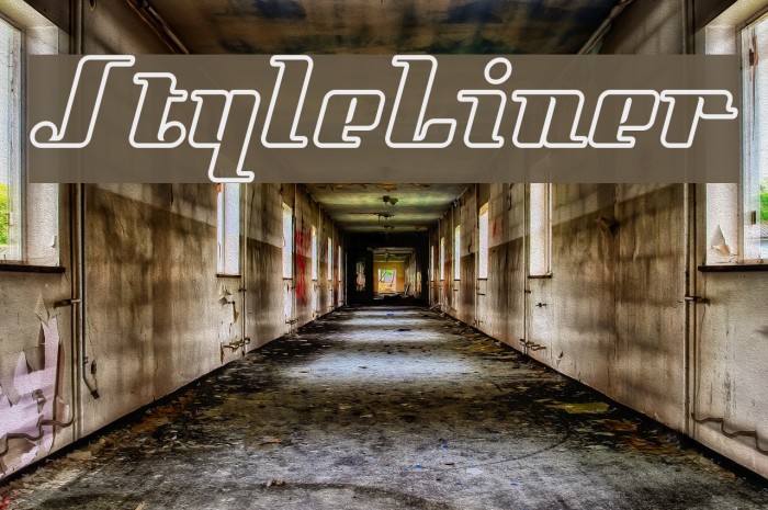StyleLiner Font examples