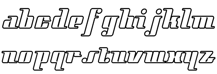 StyleLiner Font LOWERCASE