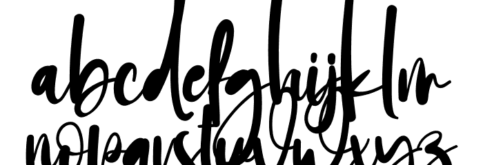 Style Font LOWERCASE