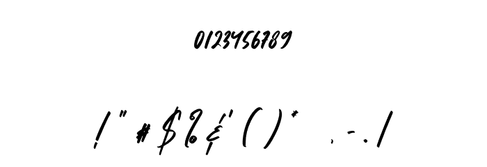 StylebookRegular Font OTHER CHARS