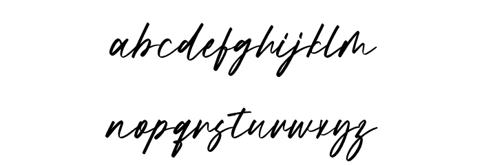 StylebookRegular Font LOWERCASE