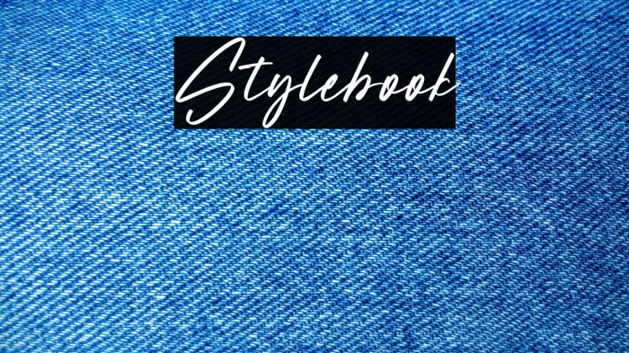 Stylebook Example 1