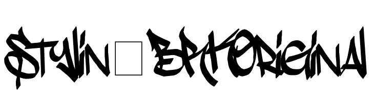 Stylin' BRK Original  नि: शुल्क फ़ॉन्ट्स डाउनलोड