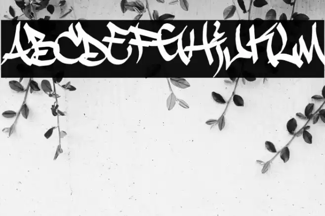 Stylin' BRK Original Font examples