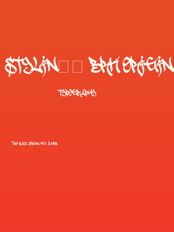 Stylin' BRK Original Poster