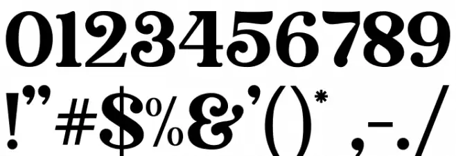 Stylish California Font OTHER CHARS