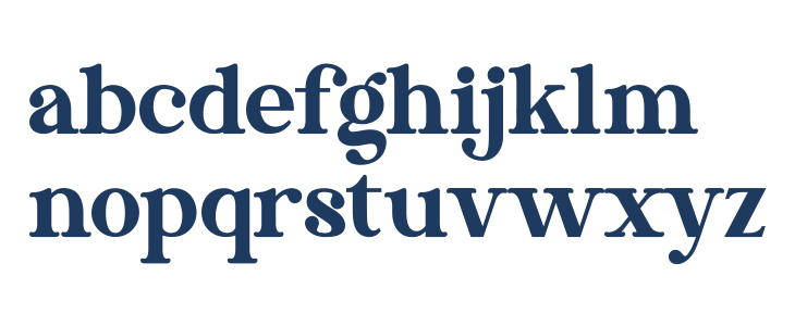 Stylish California Lowercase