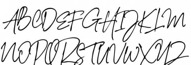 Stylish Classy Font 字体 大写