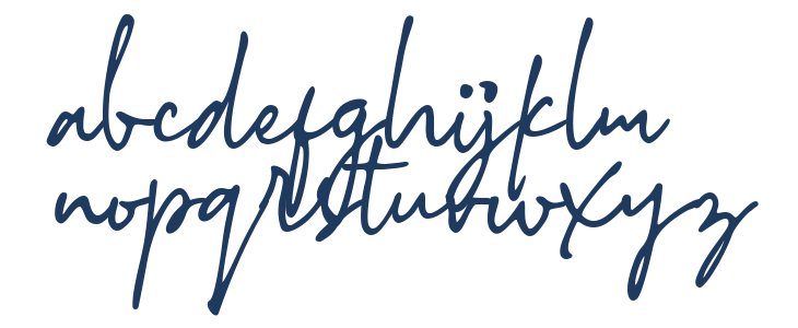 Stylish Classy Font Lowercase