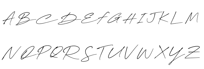 Stylish Dakota Font Litere mari
