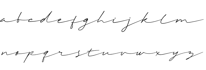 Stylish Dakota Font Litere mici