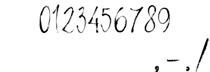 Stylish Marker Font OTHER CHARS