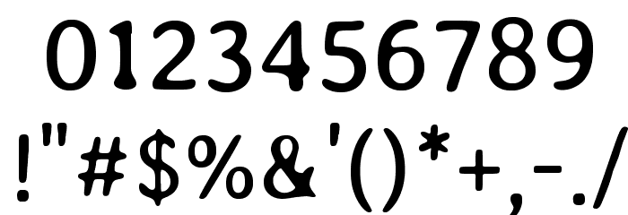 Stylish Regular Font OTHER CHARS