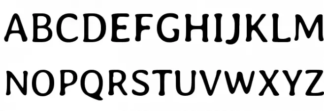 Stylish Regular フォント 大文字