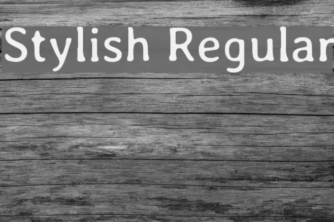 Stylish Regular examples