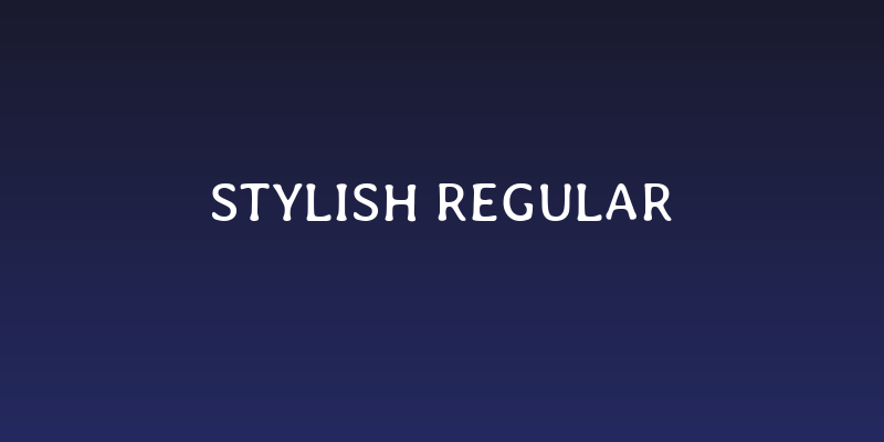 Stylish Regular Social Header