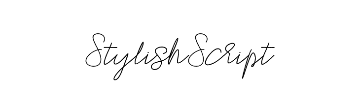 StylishScript  Descarca Fonturi Gratis