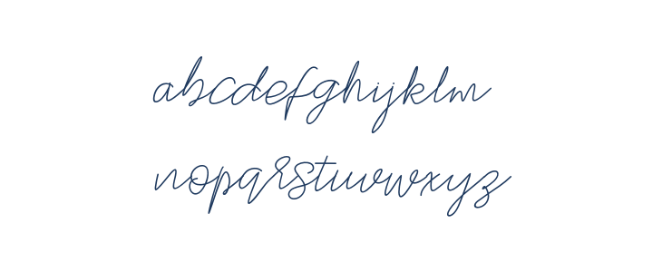 StylishScript Lowercase