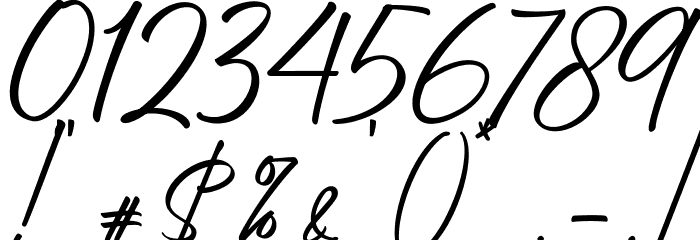 Stylissa Regular Font OTHER CHARS
