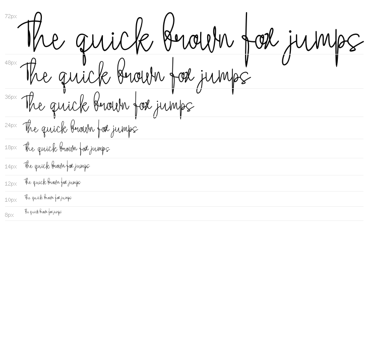 Stylistic Sign Waterfall