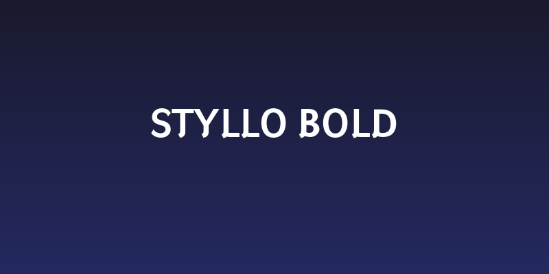 Styllo Bold Social Header